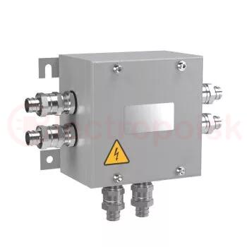 Коробка соединительная STBE-012-(2-B-20-PN)-(2-C-20-PN)-(2-D-20-PN)-(8-2.5-L) 1Ex e IIC T6 Gb