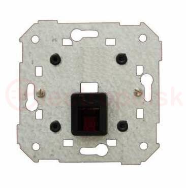 Розетка телефонная RJ-11, S82,82N, 88, механизм, черный