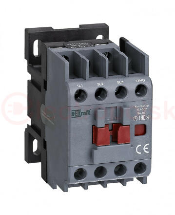 Контактор 9А 230В_АС АС3_ АС4 1НО+1НЗ КМ-102
