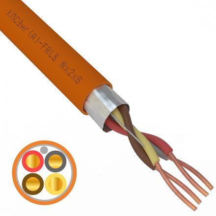 Кабель огнестойкий КПСЭнг(А)-FRLS 2x2x0,75 кв.мм  200м ИВКЗ