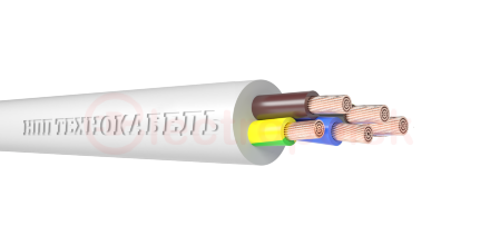 Провод ПВС 5х2,5(4х2,5+1х2,5) ТРТС