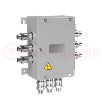 Коробка соединительная SSTBE-222-(3-B-25-SN)-(3-C-20-SN)-(3-D-20-SN)-(10-4-L) 1Ex e IIC T6 Gb
