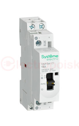 Контактор модульный City9 Set 2P 2НО 16A AC 230В-230В