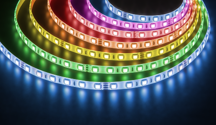 Лента светодиодная NLS-5050RGB60-14.4-IP65-24V 5м