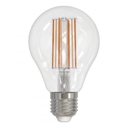 LED-A70-17W/3000K/E27/CL PLS02WH Лампа светодиодная. Форма ''A'', прозрачная. Серия Sky. Теплый белый свет (3000K). Картон. ТМ Uniel.''