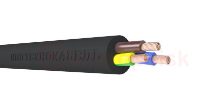 Провод ПВСнг(А)-LS 3х4(2х4+1х4ч) ТРТС