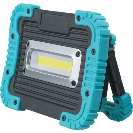 Фонарь светодиодный NPT-SP22-ACCU 10Вт COB LED 700лм 50м аккумуляторный прожектор пластик 3Ач