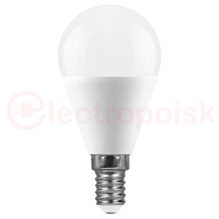 Лампа светодиодная LED 15вт Е14 дневной матовый шар