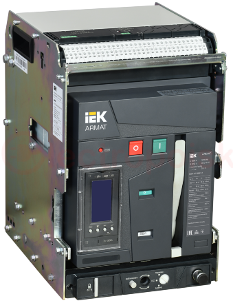 ARMAT Возд. авт. выкл. выдв. 3P A 66кА 1600А TT с акс. IEK