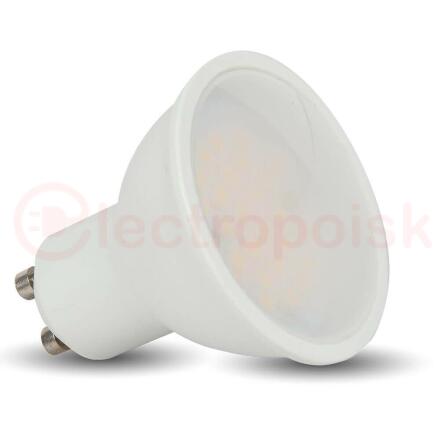 Лампа светодиодная LED 7вт 230в GU10 теплый