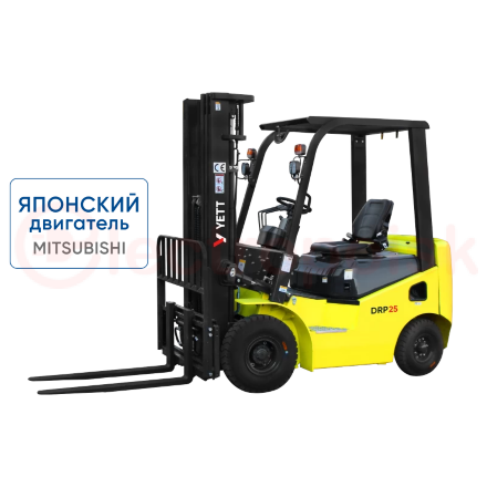Дизельный погрузчик с японским двигателем YETT DRP25-M1K2C-ZSM480-SS
