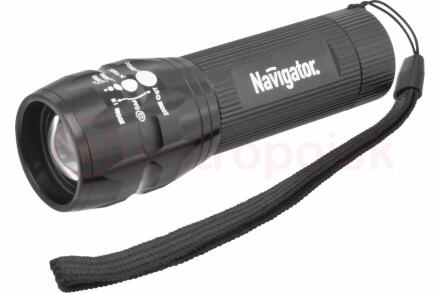 Фонарь светодиодный NPT-CM03-3AAA 1LED 3Вт металл