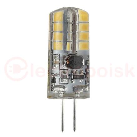 Лампа светодиодная LED 3.5Вт JC 2700К G4 теплый капсула 12V