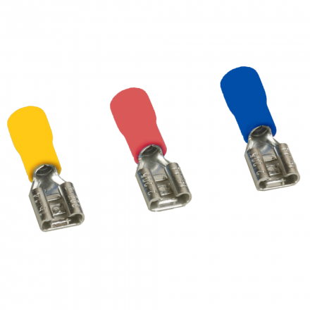 Разъем плоский РпИм OptiKit S-Pm-PVC-2-5-0,4(100шт)