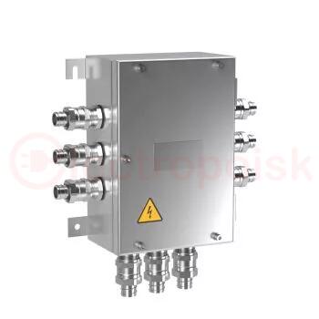 Коробка соединительная SSTBE-012-(2-B-20-SN)-(2-C-20-SN)-(2-D-20-SN)-(8-2.5-L) 1Ex e IIC T6 Gb