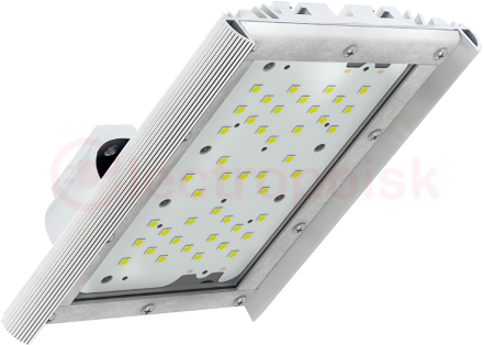 Светодиодный светильник Diora Unit Glass PRO 40/6000 Д прозрачный 5K консоль