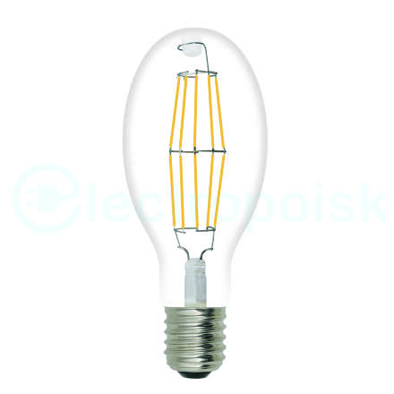 LED-ED90-30W/DW/E40/CL GLP05TR Лампа светодиодная, прозрачная. Дневной белый свет (6500K). Картон. ТМ Uniel
