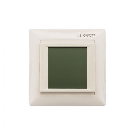 Терморегулятор сенсорный RX-419B, бежевый. совместим с Legrand серии Valena