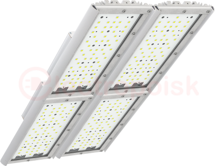 Светодиодный светильник Diora Unit2 Glass PRO 400/62000 Д прозрачный 5K лира