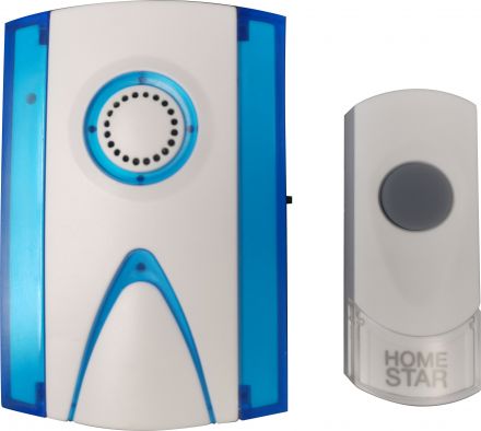 Звонок электрический HomeStar HS-0107WP беспроводной
