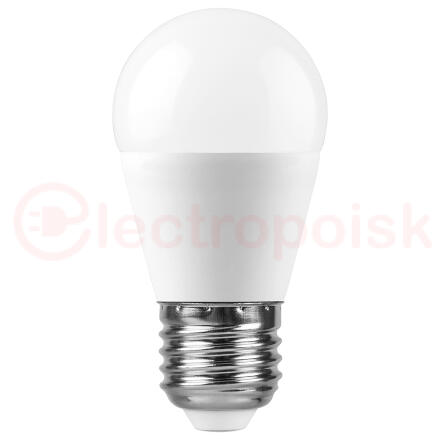 Лампа светодиодная LED 15вт Е27 дневной матовый шар